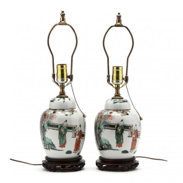 a-pair-of-chinese-famille-verte-ginger-jar-lamps