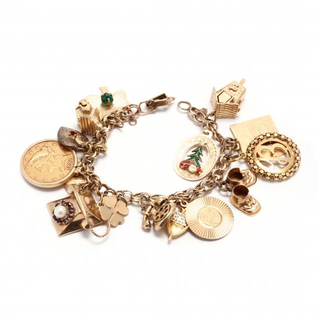 gold-charm-bracelet