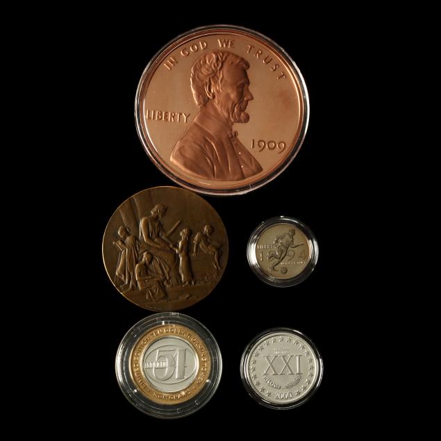 five-varied-items-of-numismatic-interest