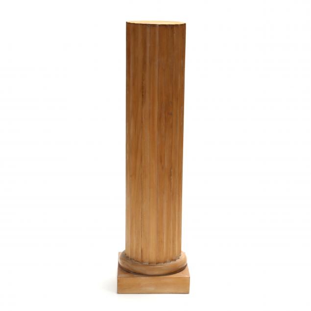 fluted-mahogany-pedestal