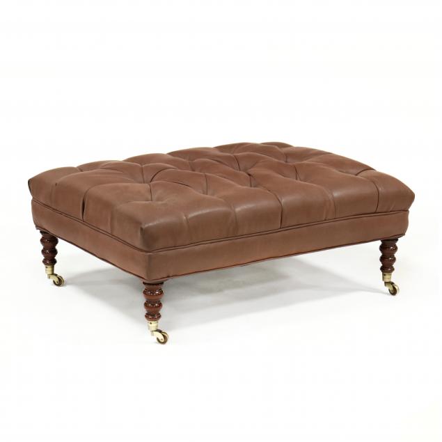 english-style-tufted-leather-ottoman-coffee-table