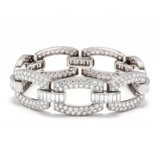 vintage-platinum-and-diamond-bracelet