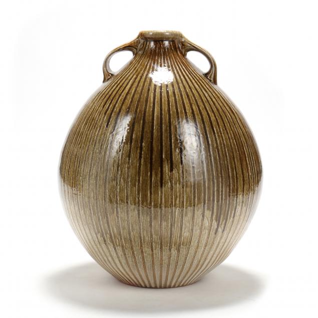 donna-craven-nc-large-pottery-ovoid-vase