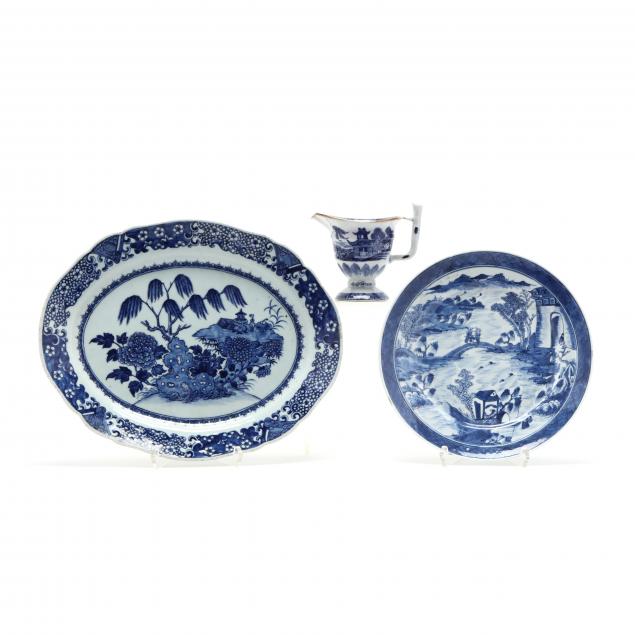 three-chinese-export-porcelains-blue-and-white-designs