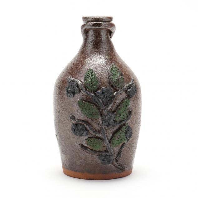 western-nc-folk-pottery-joe-reinhardt-bottle-vase