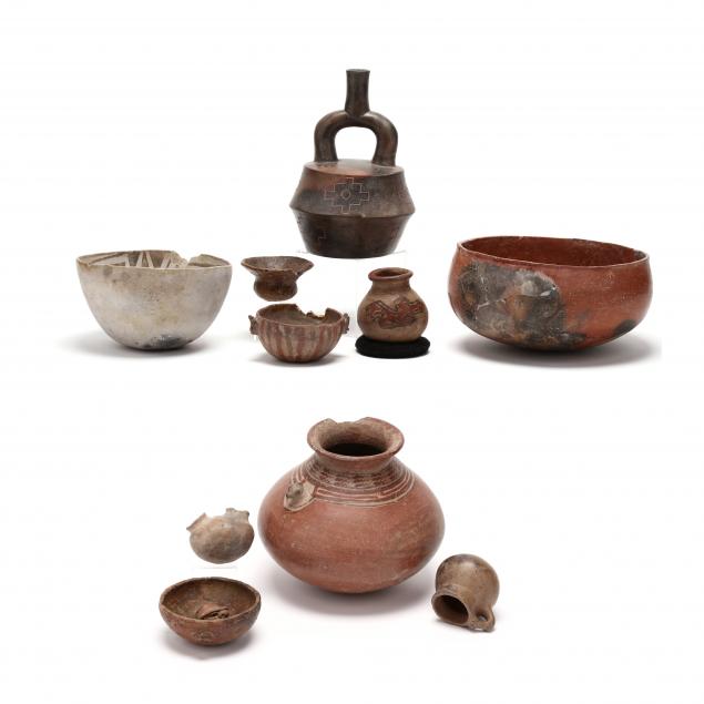 a-group-of-ten-pre-columbian-anasazi-pottery