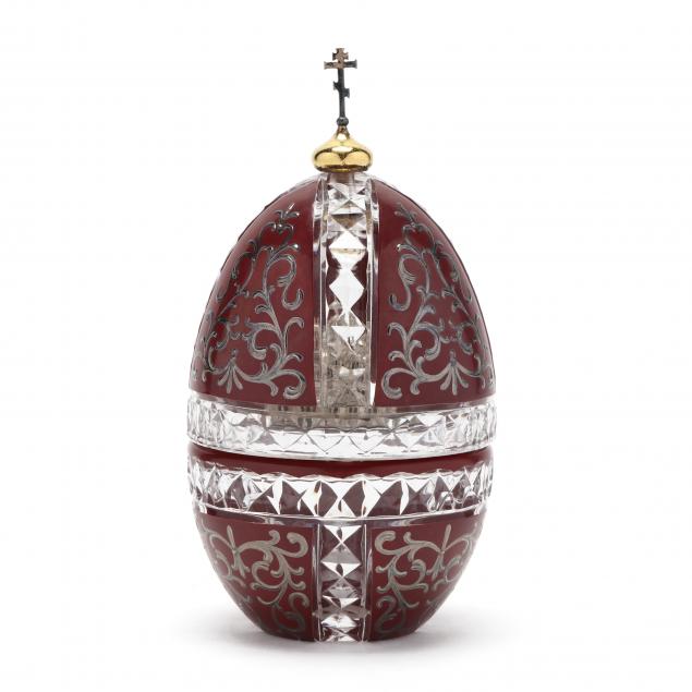 theo-faberge-st-vladimir-crystal-sterling-silver-egg