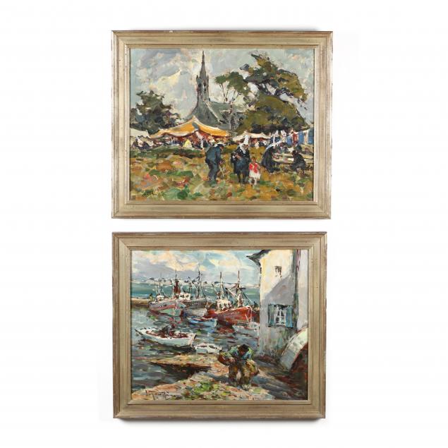 two-vintage-paintings-of-brittany