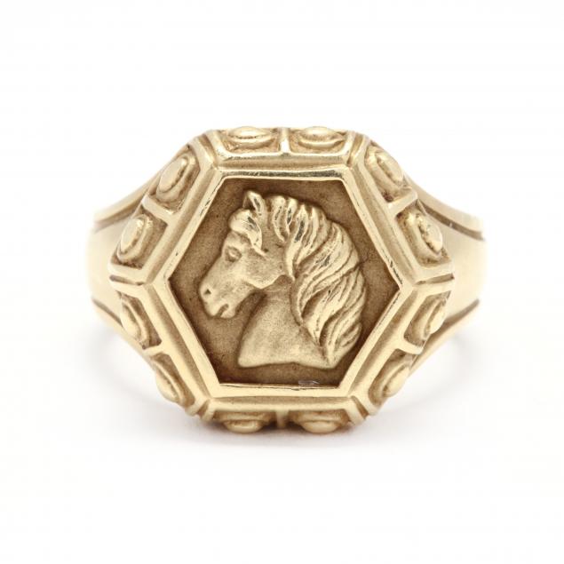 18kt-gold-horse-ring-slane