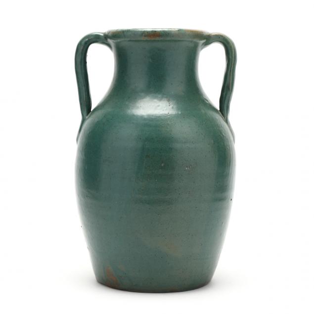 nc-pottery-double-handled-vase