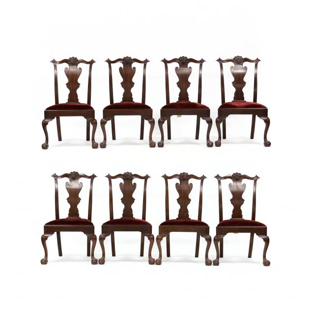 henkel-harris-set-of-eight-transitional-mahogany-dining-chairs