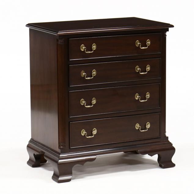 henkel-harris-chippendale-style-mahogany-diminutive-chest-of-drawers