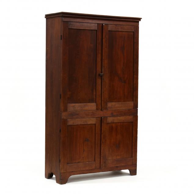 antique-southern-yellow-pine-flat-wall-cupboard