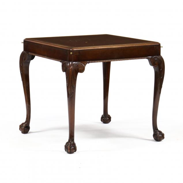 chippendale-style-carved-mahogany-game-table