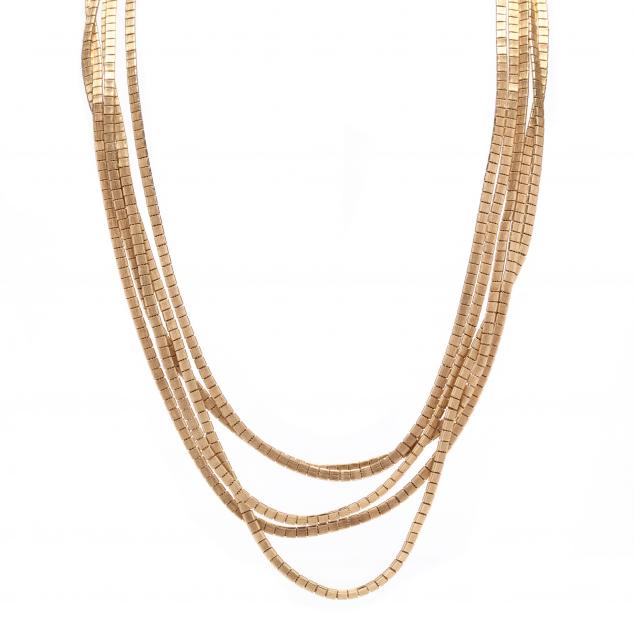 14kt-multi-strand-gold-necklace