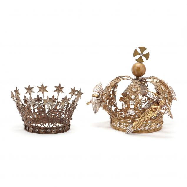 two-vintage-madonna-crowns