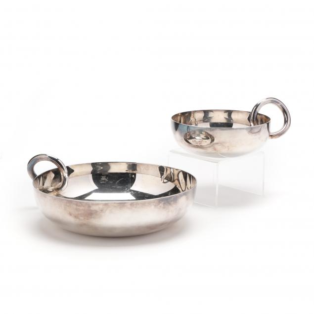 two-christofle-vertigo-bangle-bowls