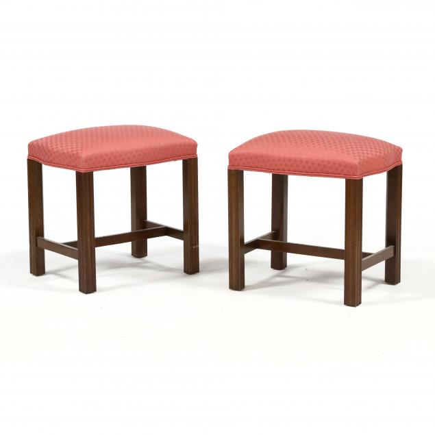 pair-of-chippendale-style-mahogany-stools
