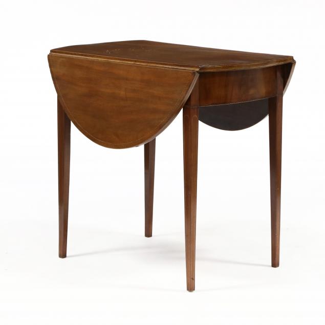 hepplewhite-inlaid-mahogany-pembroke-table