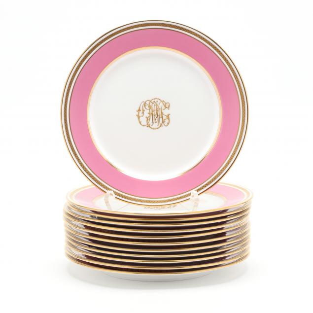 twelve-vintage-lenox-plates