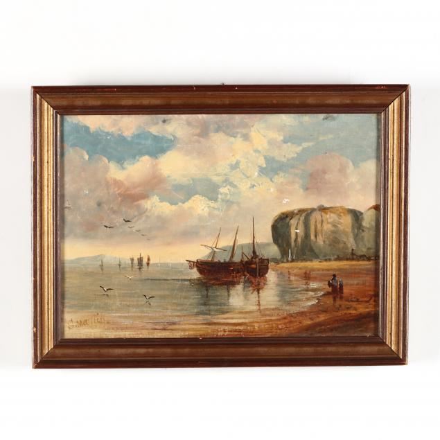 sylvester-martin-english-1856-1906-harbor-scene