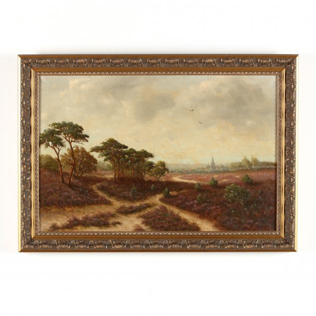 continental-school-early-20th-century-landscape-with-a-worn-pathway