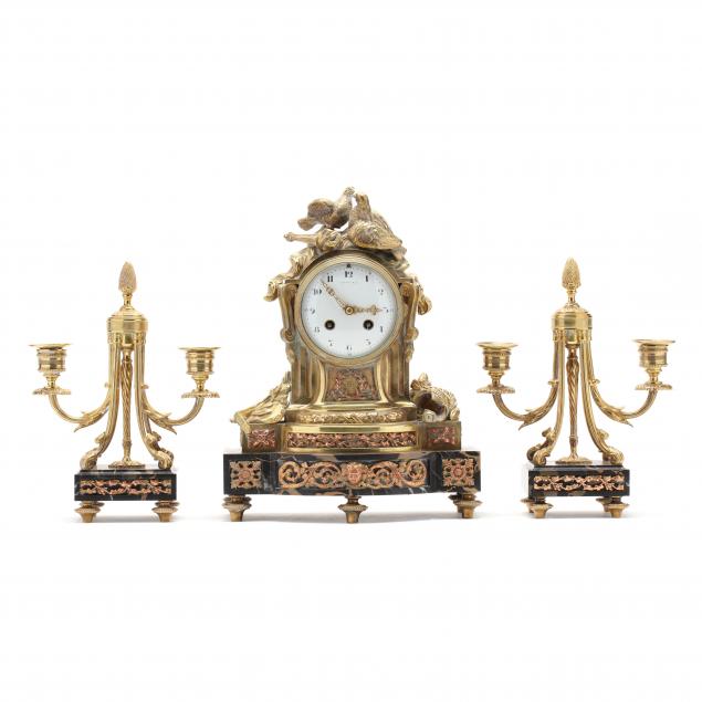 tiffany-co-louis-xvi-style-clock-garniture