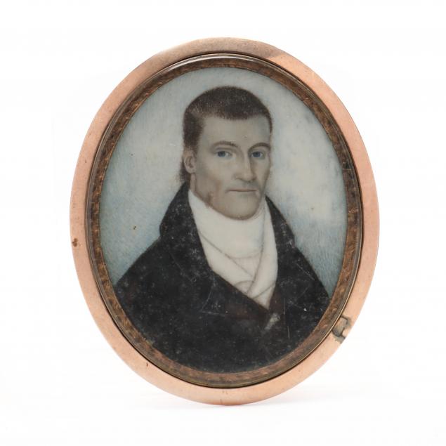 antique-portrait-miniature-of-a-gentleman