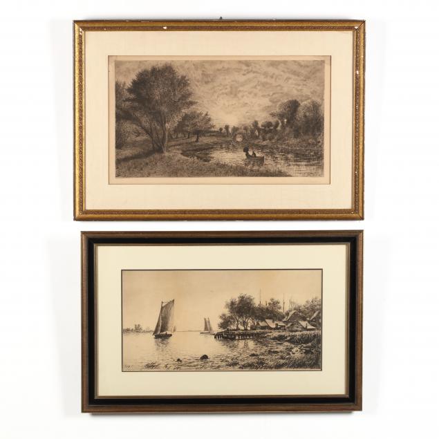 two-antique-continental-landscape-etchings