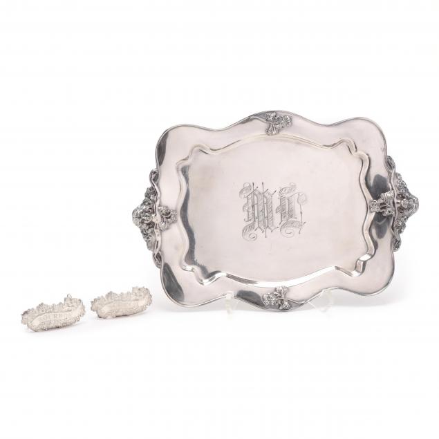 art-nouveau-silverplate-tray-and-two-bottle-tickets