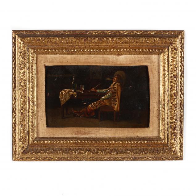e-caracciolo-italian-19th-century-the-smoking-cavalier