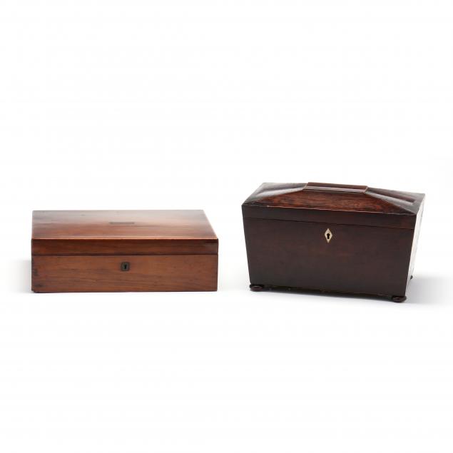 a-large-rosewood-tea-caddy-and-mahogany-lap-desk