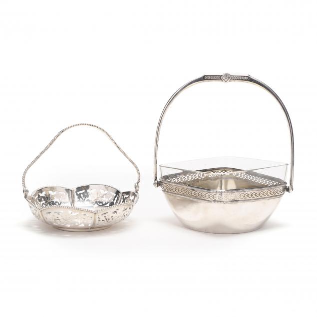 two-vintage-800-silver-baskets