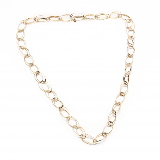 18kt-artist-designed-gold-link-chain-necklace