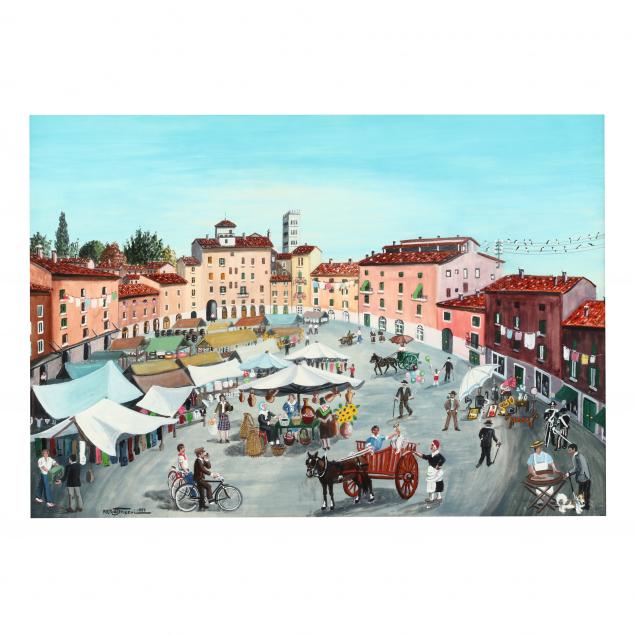 arturo-stucchi-italian-20th-century-market-scene