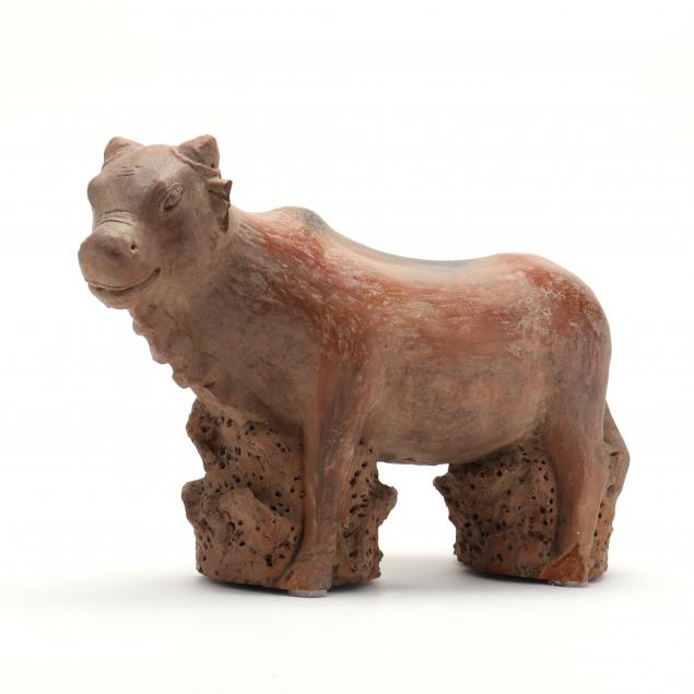 terracotta-humped-cow