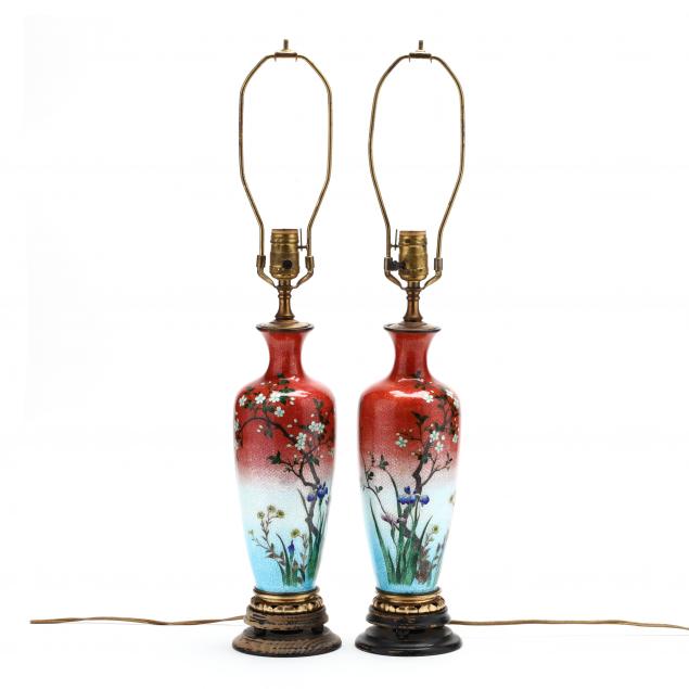 a-pair-of-japanese-cloisonne-vase-lamps