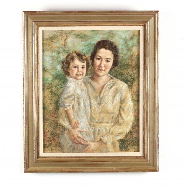 billy-price-carroll-tn-1920-2011-portrait-of-a-mother-child