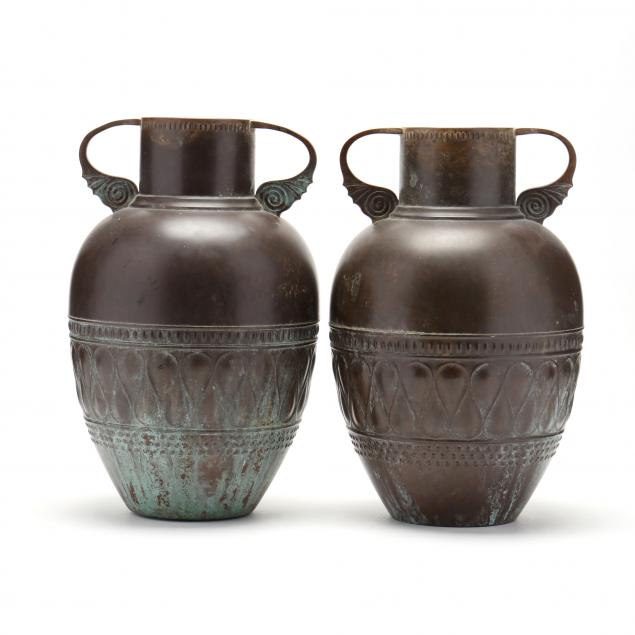 pair-of-antique-bronze-double-handled-urns
