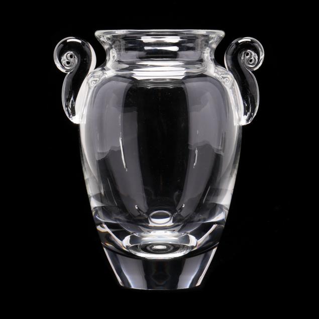 steuben-crystal-baluster-vase