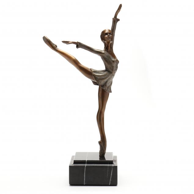 a-cold-painted-bronze-sculpture-of-a-ballet-dancer