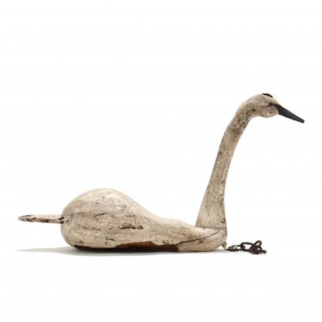 ronnie-wade-nc-b-1943-large-working-swan-decoy