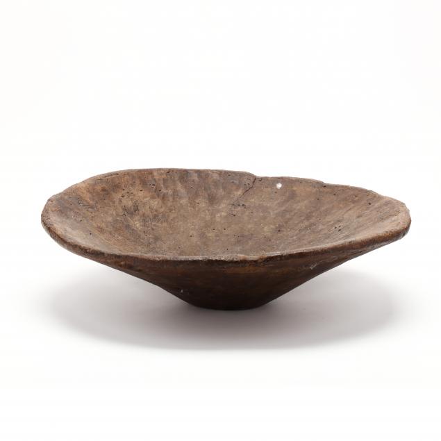 early-circular-hand-carved-dough-bowl