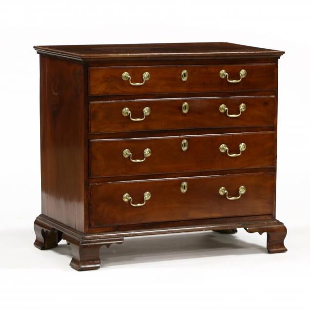 southern-chippendale-mahogany-chest-of-drawers