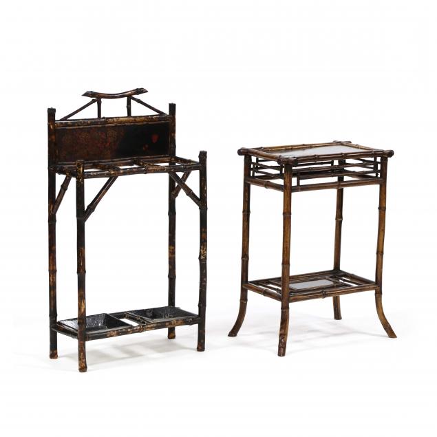 chinoiserie-burnt-bamboo-table-and-umbrella-stand