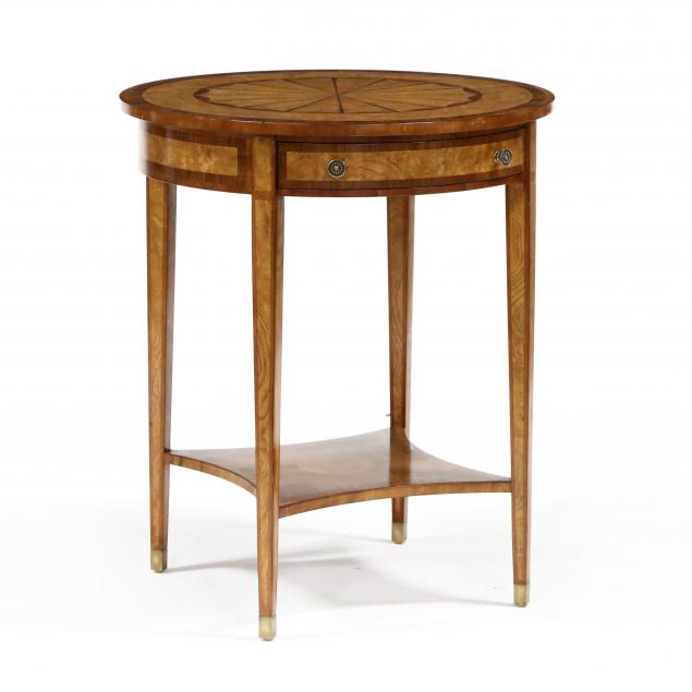 theodore-alexander-regency-style-inlaid-one-drawer-side-table