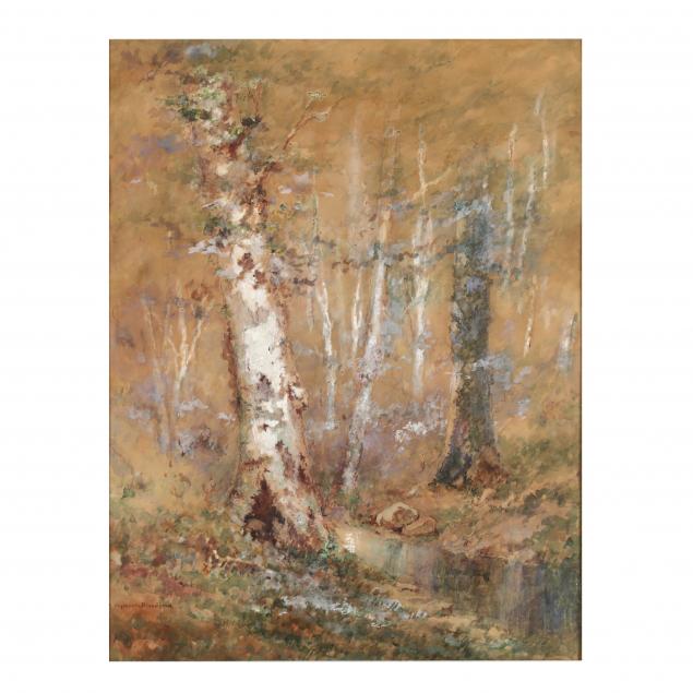 morris-seymour-bloodgood-american-1845-1920-i-stream-in-the-woods-i