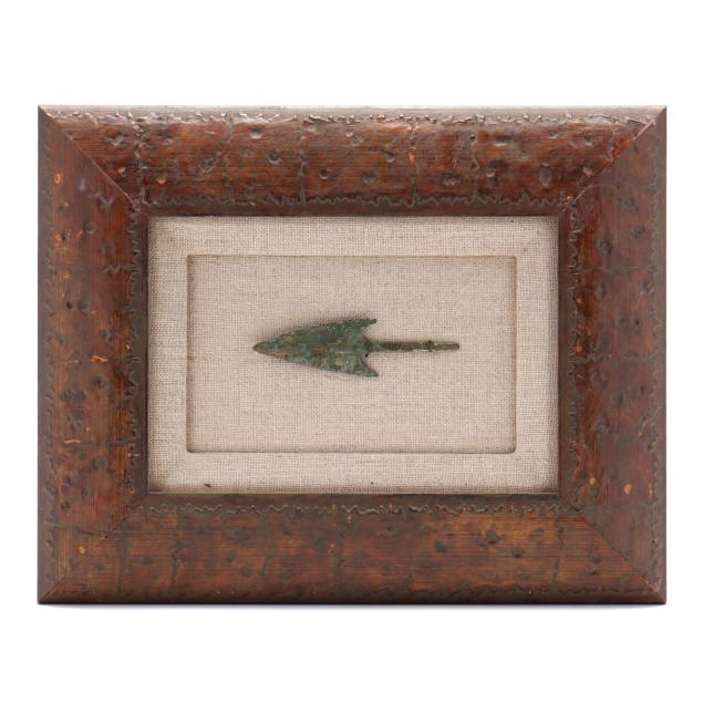 framed-roman-bronze-military-arrowhead