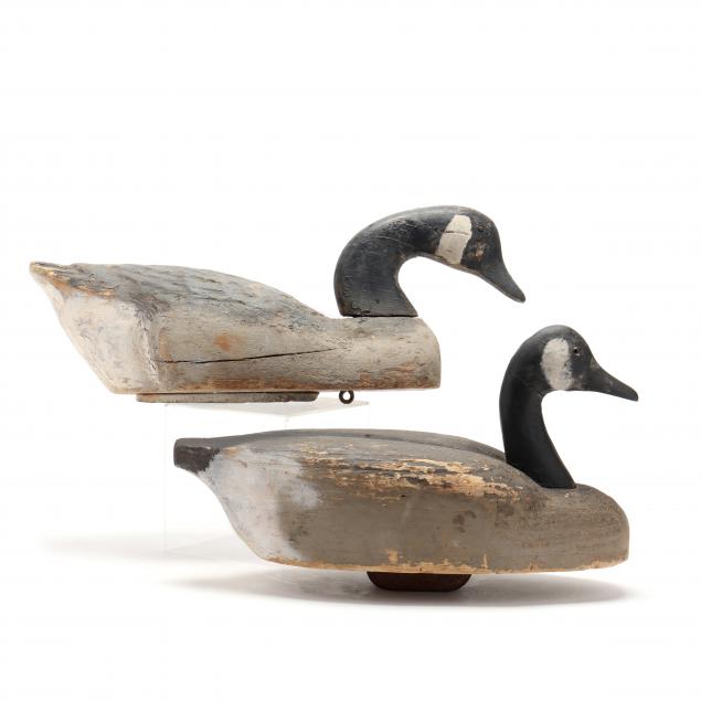 two-vintage-canada-goose-decoy