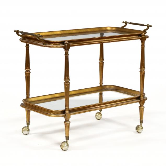 louis-xvi-style-gilt-wood-and-glass-bar-cart